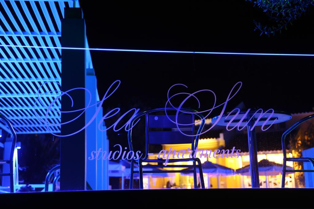 Sea Sun Aparthotel Plomari Luaran gambar