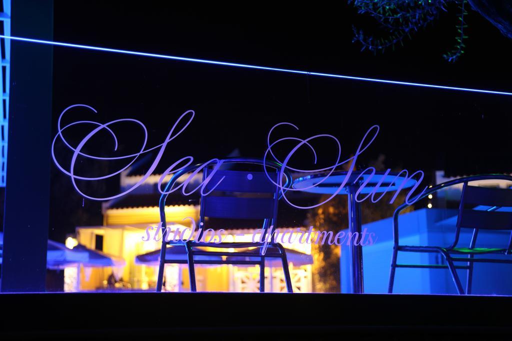 Sea Sun Aparthotel Plomari Luaran gambar