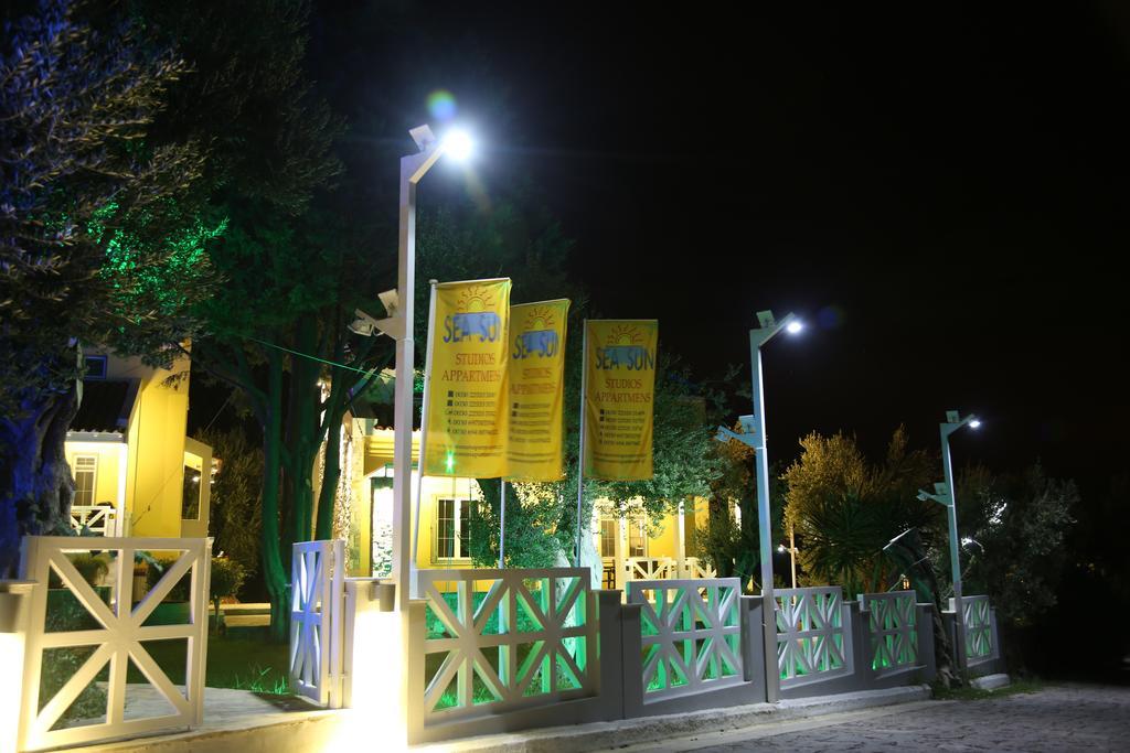 Sea Sun Aparthotel Plomari Luaran gambar